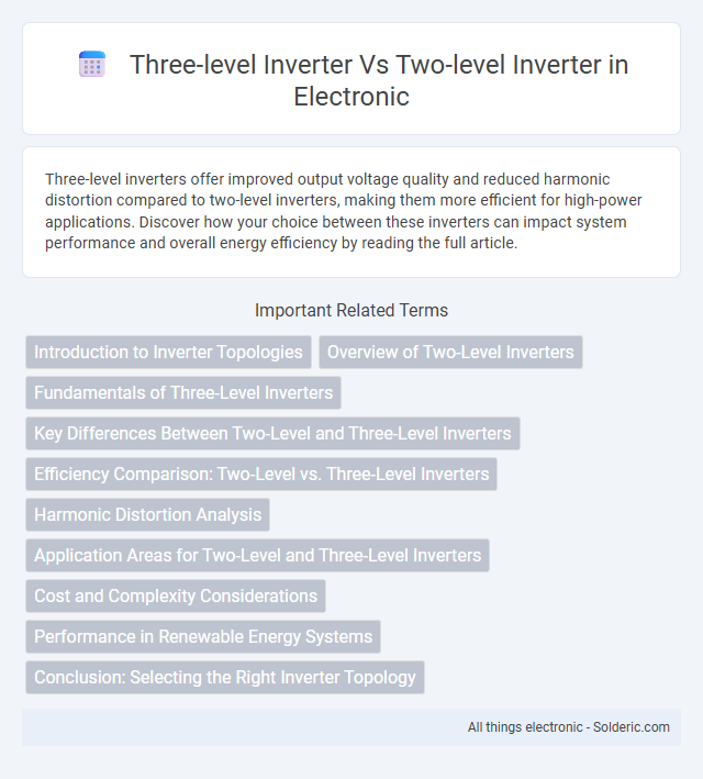 Three-Level Inverter vs Two-Level Inverter - What is the difference?