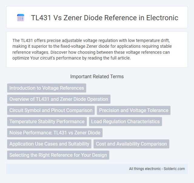 Reference: TL431 vs Zener diode - What is the difference?