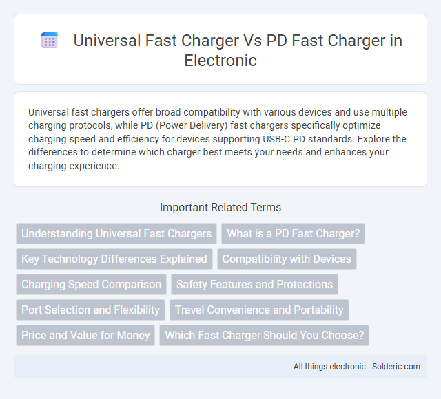 PD Fast Charger vs Universal Fast Charger - What is the difference?