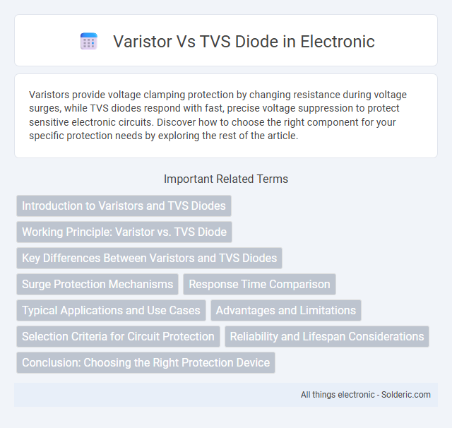 TVS Diode vs Varistor - What is the difference?