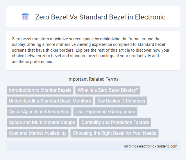 Standard Bezel vs Zero Bezel - What is the difference?