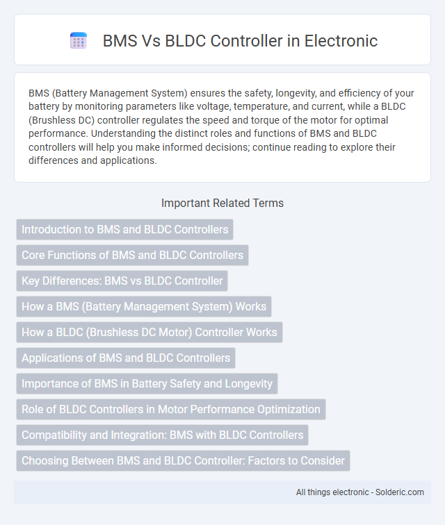 BLDC controller vs BMS - What is the difference?