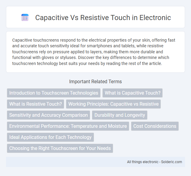 Capacitive vs Resistive Touch - What is the difference?
