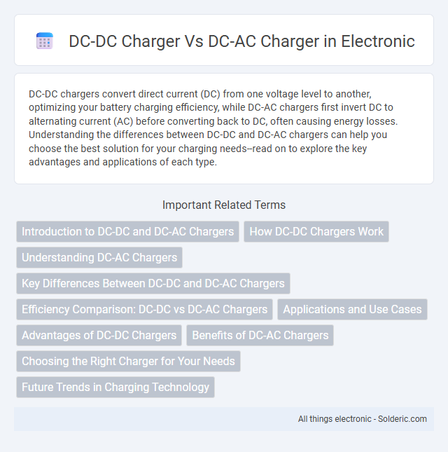 DC-AC Charger vs DC-DC Charger - What is the difference?