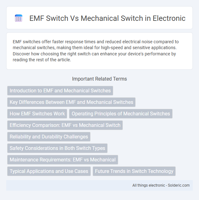 Mechanical Switch vs EMF Switch - What is the difference?