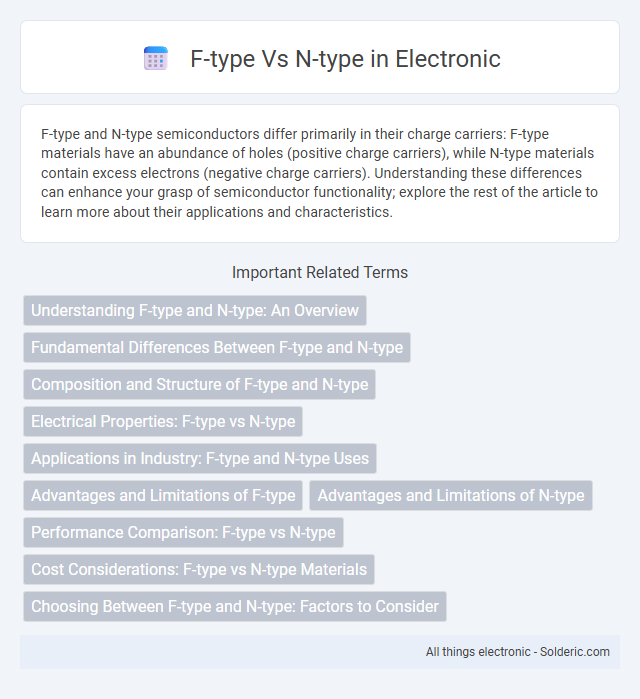 N-type vs F-type - What is the difference?