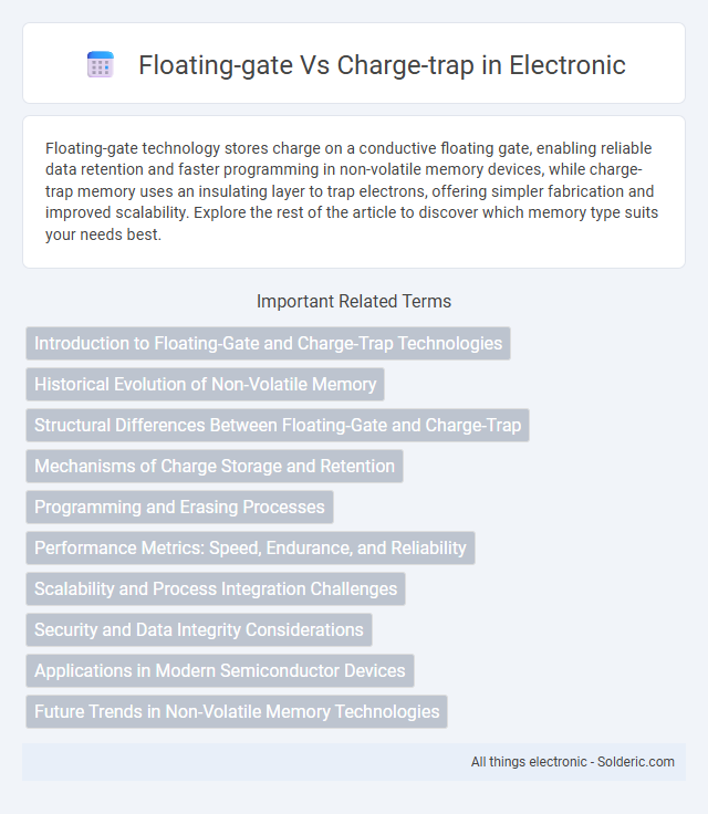 Charge-trap vs Floating-gate - What is the difference?