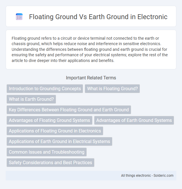 Earth Ground vs Floating Ground - What is the difference?