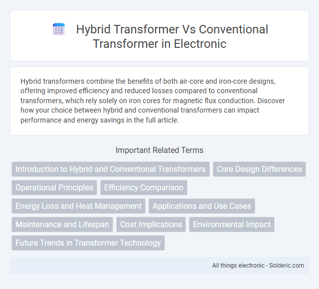 Conventional Transformer vs Hybrid Transformer - What is the difference?