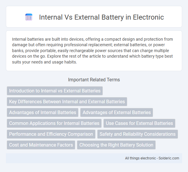 External vs Internal Battery - What is the difference?