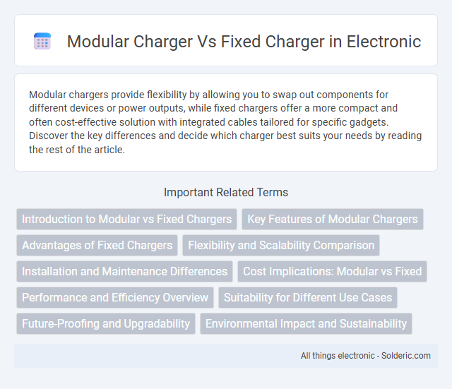 Fixed Charger vs Modular Charger - What is the difference?