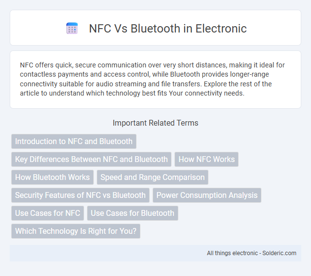 Bluetooth vs NFC - What is the difference?
