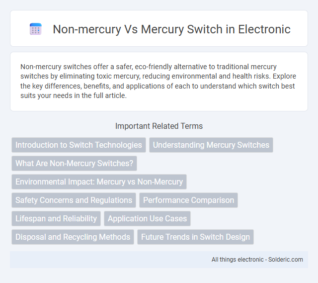 Mercury vs Non-Mercury Switch - What is the difference?