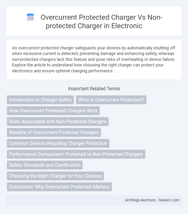 Non-protected charger vs Overcurrent protected charger - What is the difference?