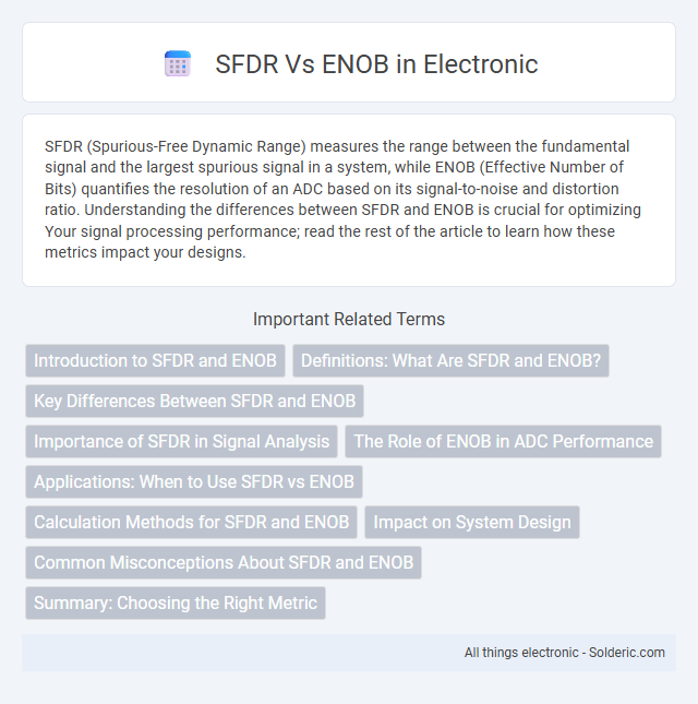 ENOB vs SFDR - What is the difference?