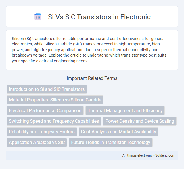 Si vs SiC Transistors - What is the difference?