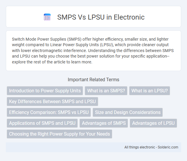 LPSU vs SMPS - What is the difference?