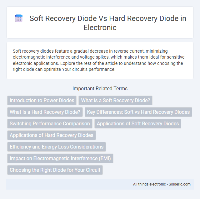 Hard recovery diode vs Soft recovery diode - What is the difference?