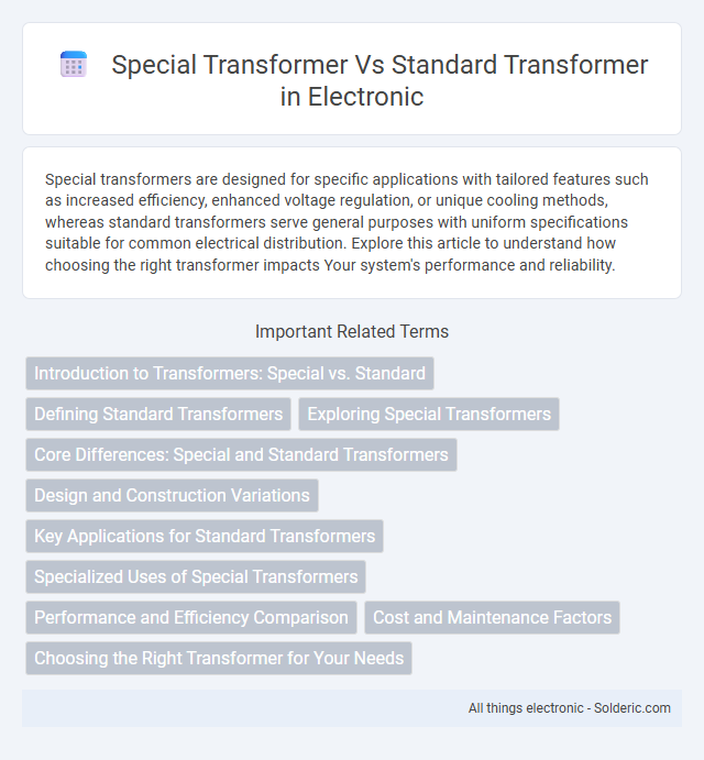 Special Transformer vs Standard Transformer - What is the difference?