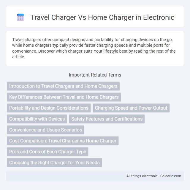 Home charger vs Travel charger - What is the difference?