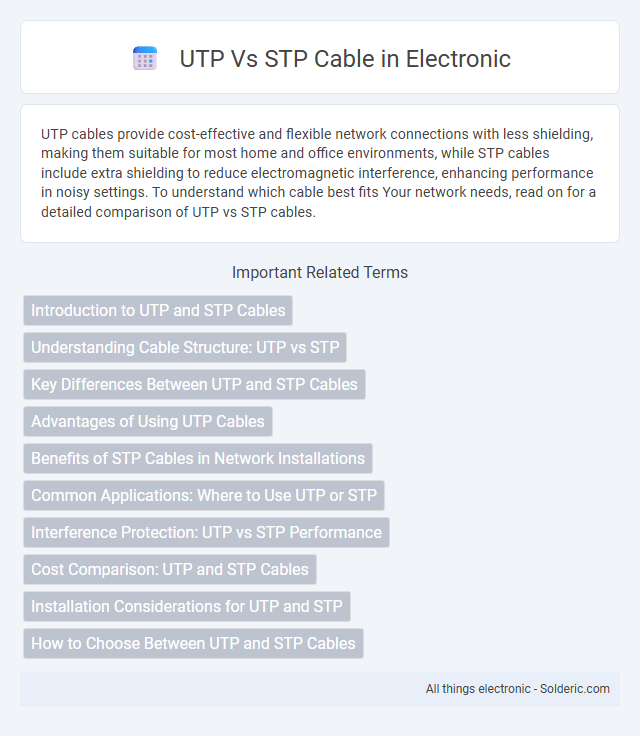 STP Cable vs UTP Cable - What is the difference?