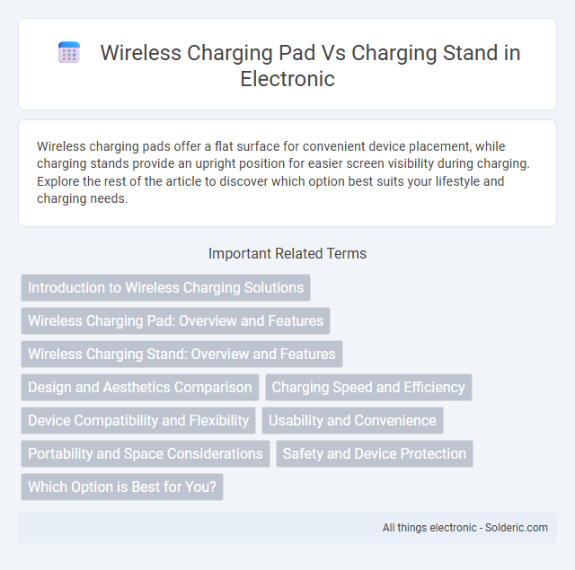 Charging Stand vs Wireless Charging Pad - What is the difference?