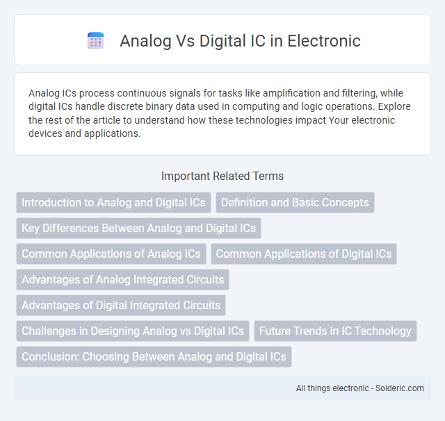 Digital IC vs Analog IC - What is the difference?