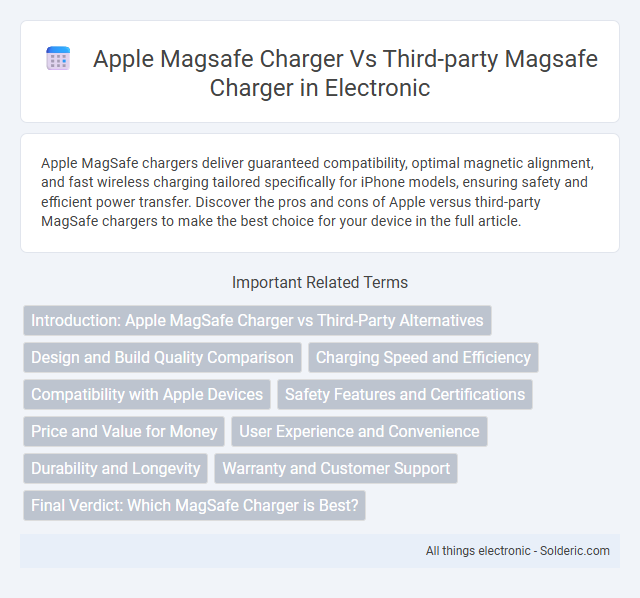 Apple MagSafe Charger vs Third-Party MagSafe Charger - What is the difference?