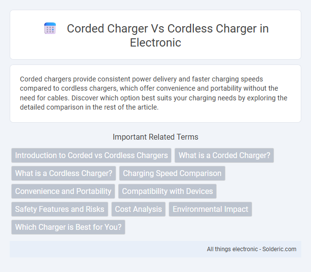 Corded Charger vs Cordless Charger - What is the difference?