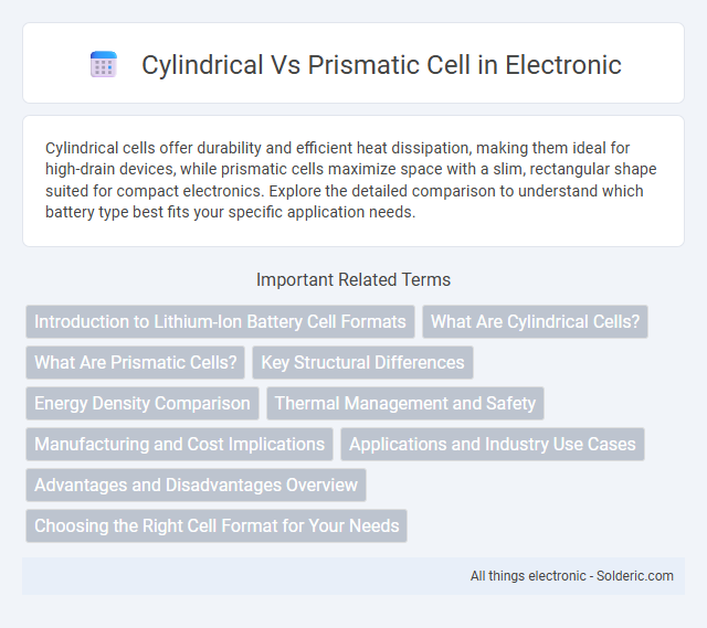 Prismatic Cell vs Cylindrical Cell - What is the difference?