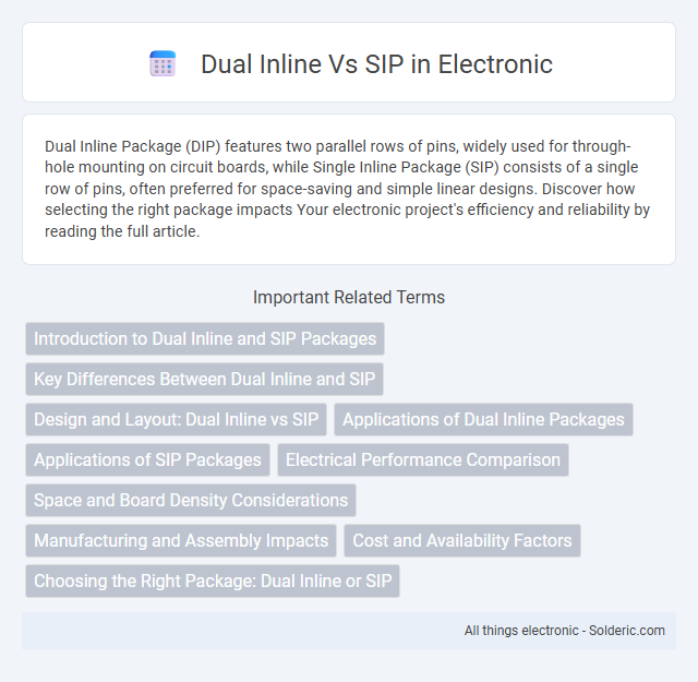 Dual Inline vs SIP - What is the difference?