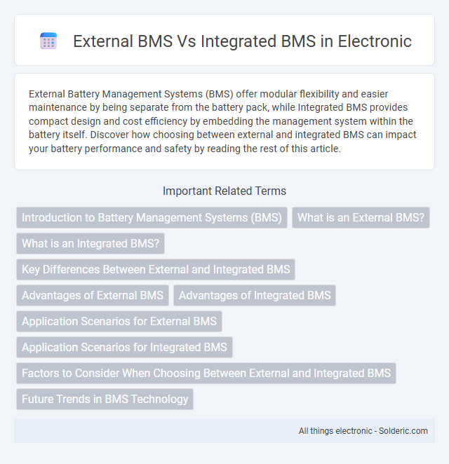 Integrated BMS vs External BMS - What is the difference?
