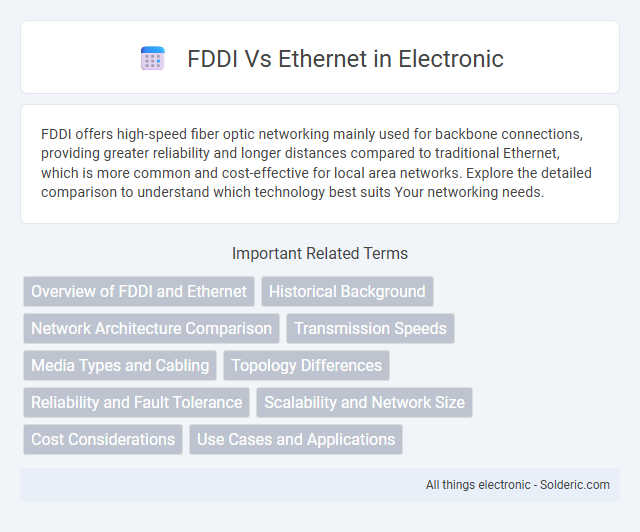 Ethernet vs FDDI - What is the difference?