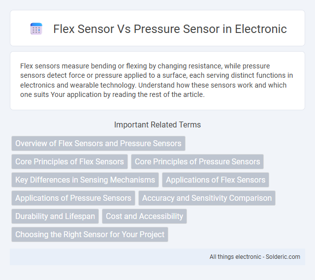 Flex Sensor vs. Pressure Sensor - What is the difference?