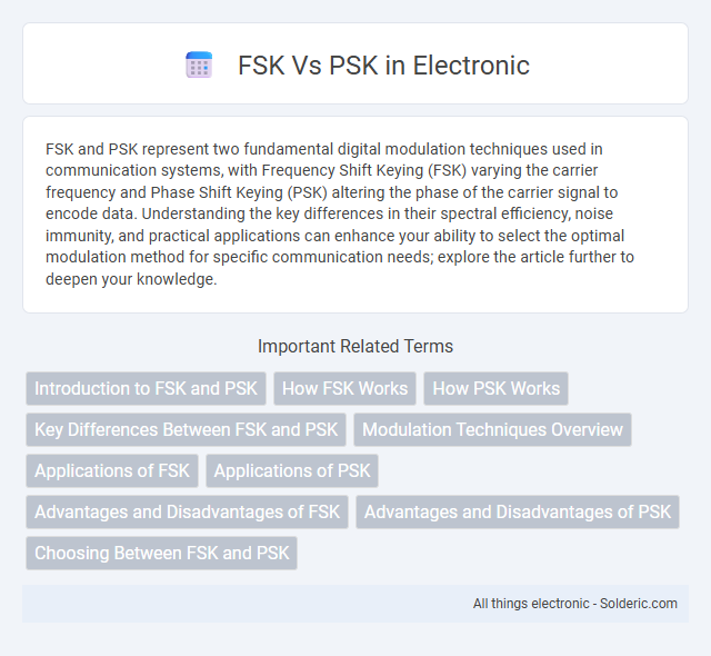 FSK vs PSK - What is the difference?