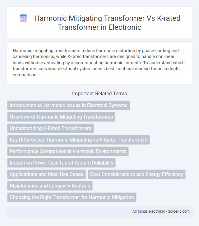 Harmonic Mitigating Transformer vs K-Rated Transformer - What is the difference?