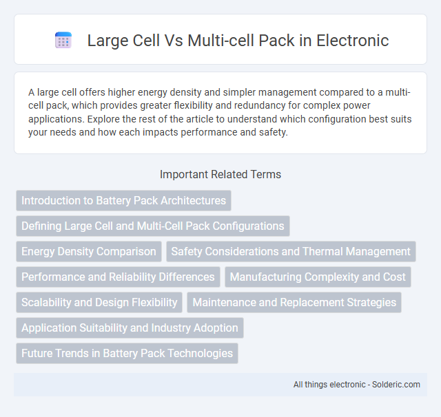 Large Cell vs Multi-Cell Pack - What is the difference?