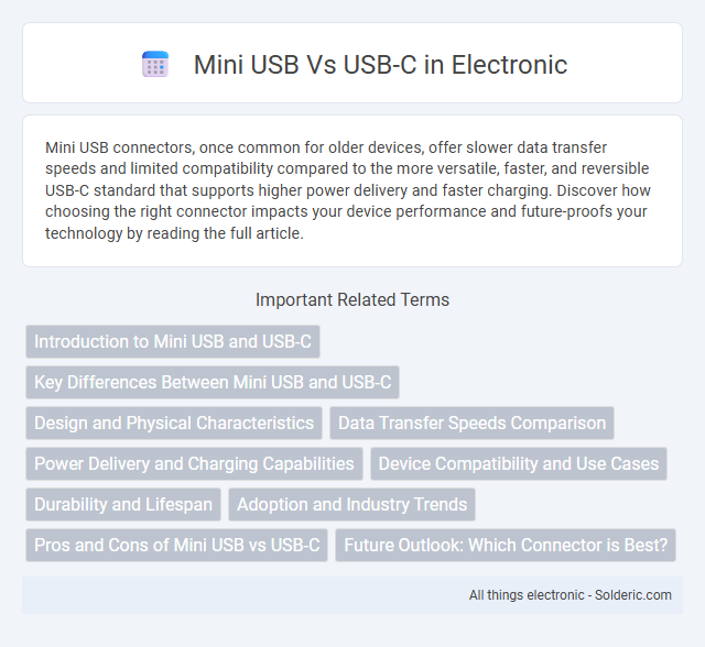 Mini USB vs USB-C - What is the difference?