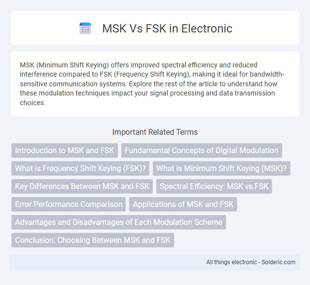 FSK vs MSK - What is the difference?