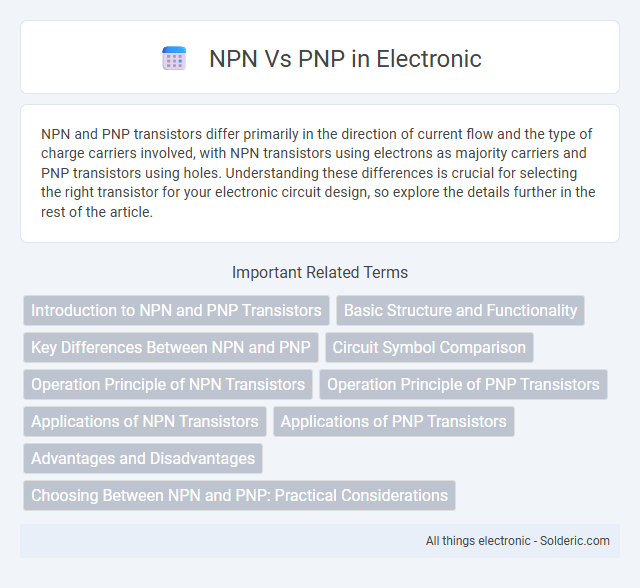 PNP vs NPN - What is the difference?