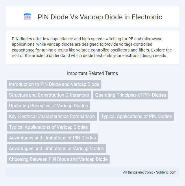 Title: PIN Diode vs Varicap Diode - What is the difference?