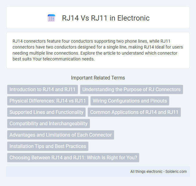 RJ11 vs RJ14 - What is the difference?