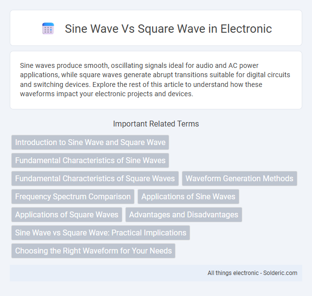 Square wave vs sine wave - What is the difference?
