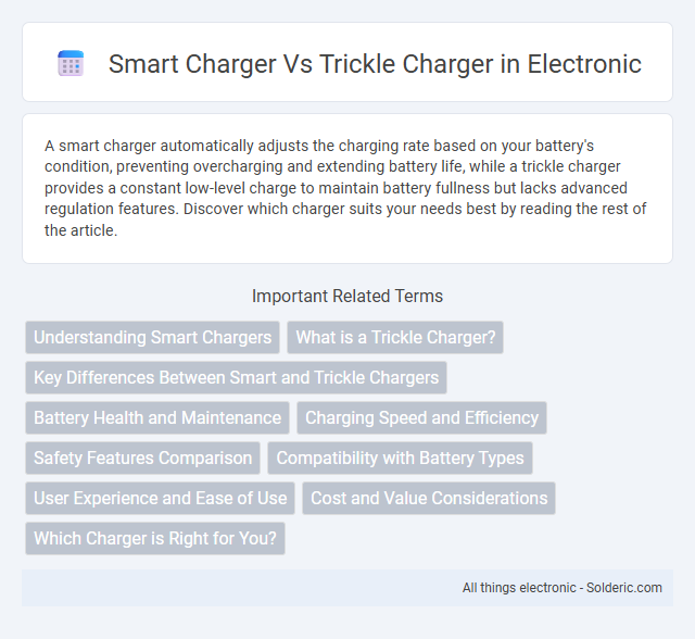 Smart Charger vs. Trickle Charger - What is the difference?