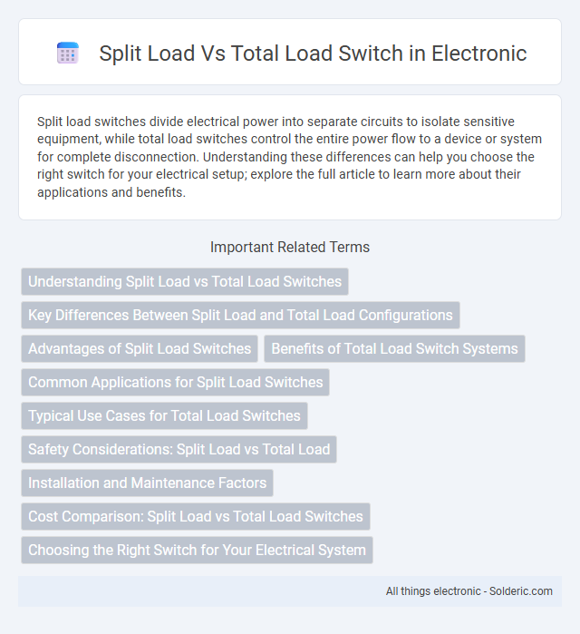 Load Split vs Total Load Switch - What is the difference?