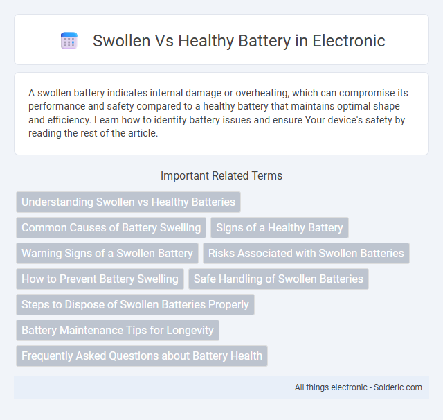 Healthy vs Swollen Battery - What is the difference?