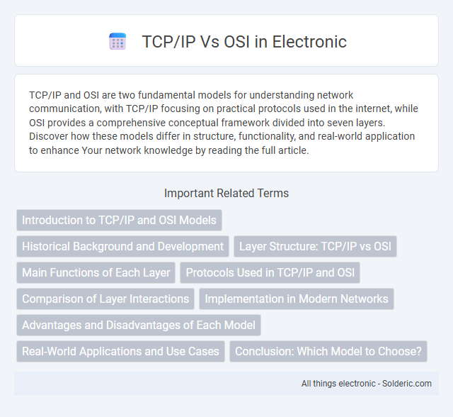 OSI vs TCP/IP - What is the difference?