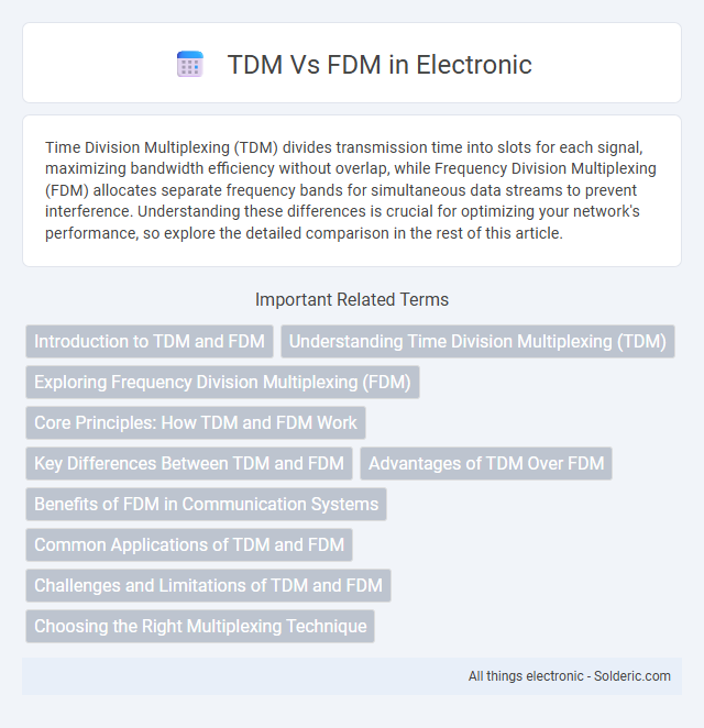 FDM vs TDM - What is the difference?