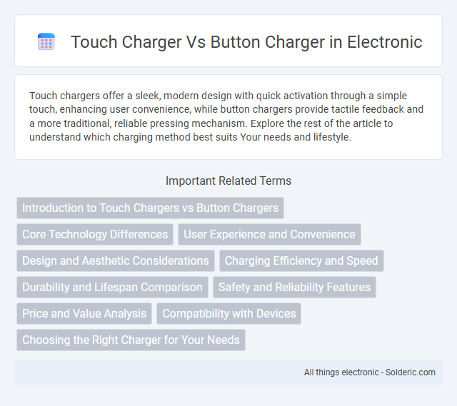 Button Charger vs Touch Charger - What is the difference?