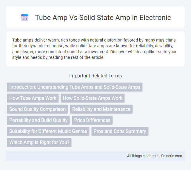 Solid State Amp vs Tube Amp - What is the difference?